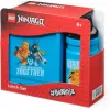 Room Copenhagen LEGO Ninjago Classic lunchboxset met drinkfles, blauw/zwart, 2-delig