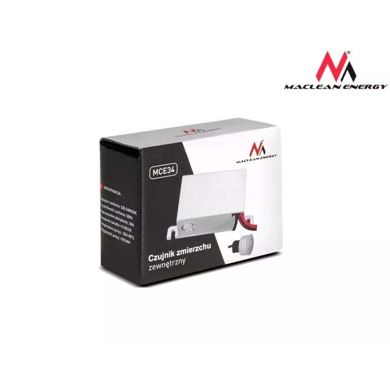 Maclean MCE34 externe schemerschakelaar, 2000 W