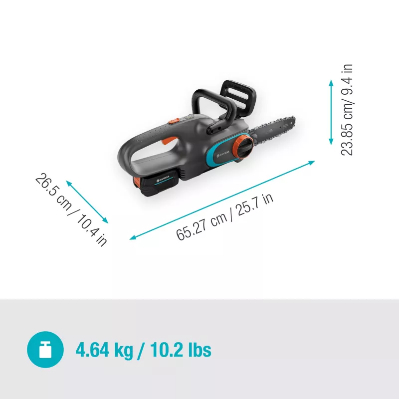 Kettingzaag Gardena PowerSaw zwart