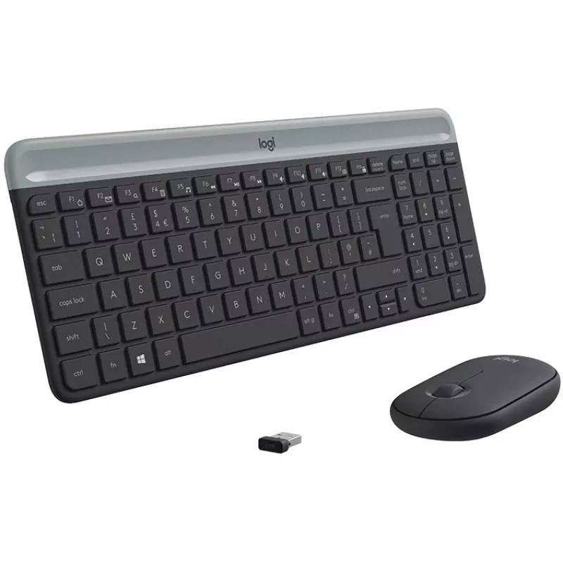 Toetsenbord- en muiscombo Logitech MK470 slank Combo