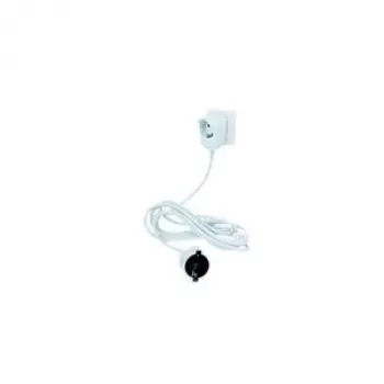 REV - stroomverdeler - CEE 7/4 (SCHUKO) (M) - CEE 7/4 (SCHUKO) (W) - 5,0m - wit (0016150114)