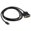 Akasa USB Type-C naar DVI-adapterkabel, zwart (AK-CBCA10-18BK)