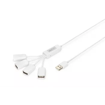 USB-hub Digitus slank Spider DA-70216