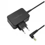 Oplader QOLTEC 52407 voor Toshiba Ultrabook 45W 19V 2,37A voeding