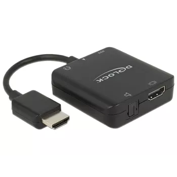 Audio-converter DeLOCK 62784 zwart