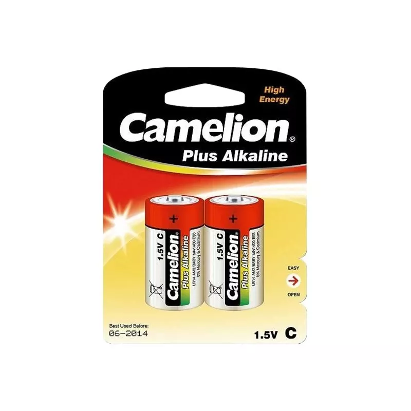 Wegwerpbatterij Camelion LR14-BP2