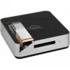 OWC Atlas OWCTCCFXB4RDR USB4 CFexpress Type B 4.0 kaartlezer/-schrijver, CFexpress A-naar-B-adapter inbegrepen, aluminium