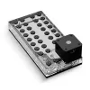 Pompverdeelplaat EK Water Blocks EK-QuantumX Loophole D5 PWM zwart plexiglas