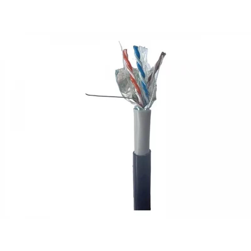 Netwerkkabel Gembird FPC-6004GE-SO-OUT 305 m Cat6 F/UTP zwart