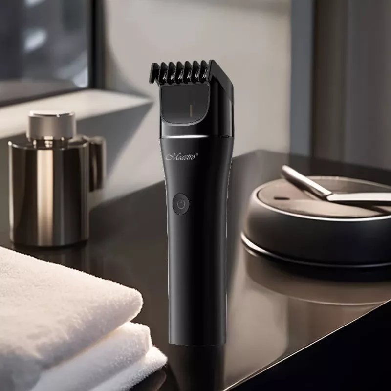 Draadloze haartrimmer Maestro MR-641, keramisch mes, USB-oplaadbaar, 1200 mAh, 45×155×30 mm