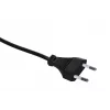 Savio CL-100 stroomkabel zwart 1,8 m IEC type E (3,4 mm, 3,1 mm) IEC C7