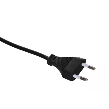Savio CL-100 stroomkabel zwart 1,8 m IEC Type E (3,4 mm, 3,1 mm) IEC C7