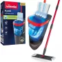 Vileda H2PrO 175775 vlakmopset met tweetanksysteem, microvezel, zwart/rood