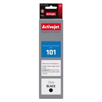 Activejet AE-101BK inkt (vervanger voor Epson 101; Supreme; 70 ml; zwart)