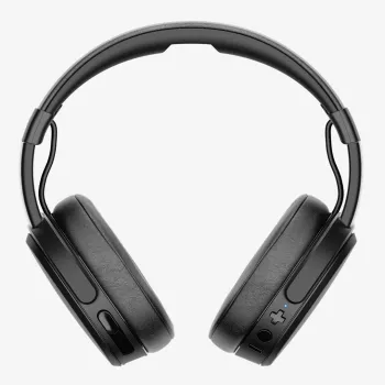 Headset Skullcandy Crusher Wireless — zwart, binaural, omsluitend, Bluetooth & 3,5 mm, opvouwbaar, 40 h accu