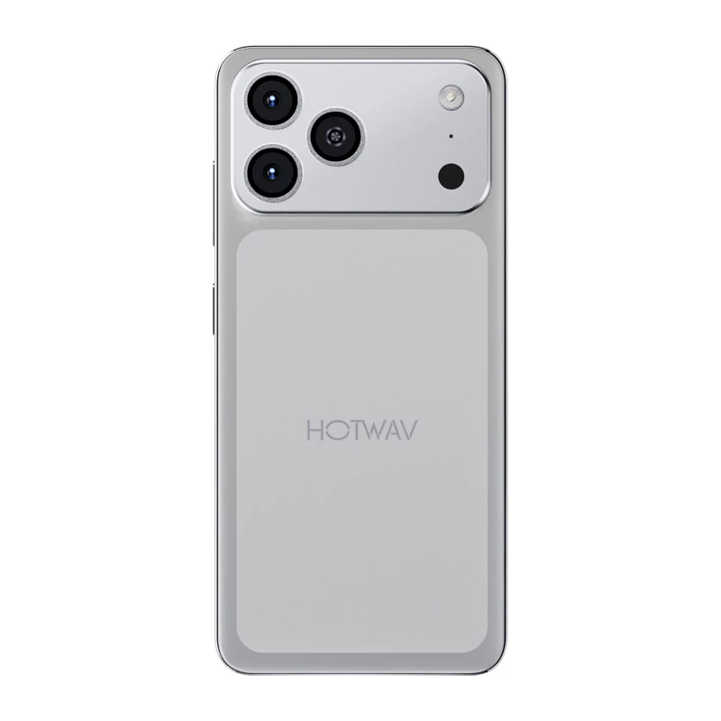 Smartphone HOTWAV A17 Pro Max zilver — HOTWAV A17 Pro Max