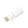 Kabel Gender Changer LogiLink CV0100 DisplayPort naar HDMI wit