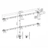 LCD-beugel SBOX LCD-352/6-2 voor 17–32
