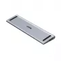 KVM-switch Unitek D1106AGY01 USB-C triple 4K dockingstation met KVM, 3x USB-A, 5x USB-C, HDMI×2, DP×1, RJ-45, SD-lezer, 3840×2160@60Hz, aluminium