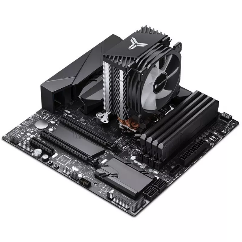 Jonsbo CR-1400 E CPU-luchtkoeler, 92 mm, zwart