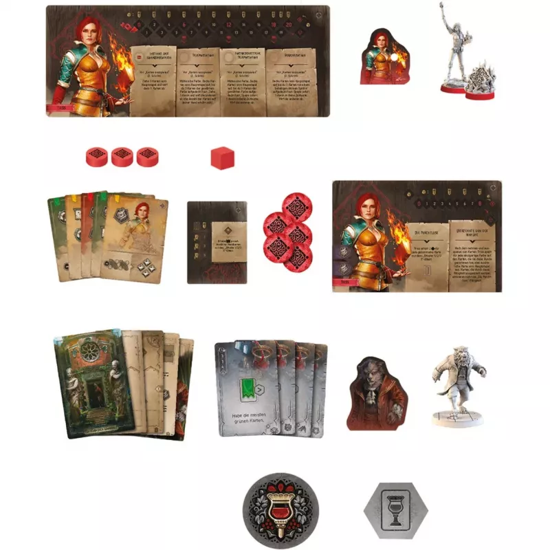 The Witcher: Path of Destiny - Triss & Ein Grain of Truth, bordspel-uitbreiding