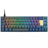 Ducky One 3 SF DayBreak toetsenbord gaming USB Duits zwart blauw