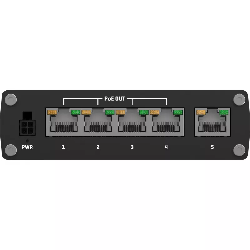Teltonika TSW100 industriële unmanaged PoE-switch