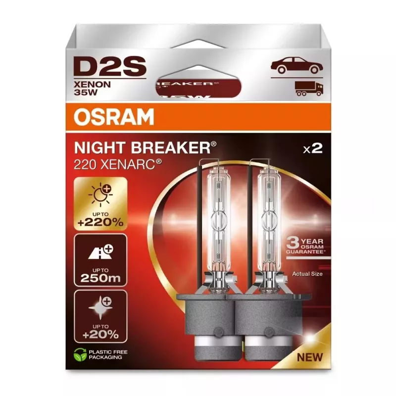 Automotive HID xenonlamp Ledvance D2S 85V 35W P32D-2 4500K