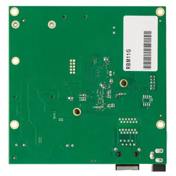 Mikrotik RBM11G bekabelde router zwart, groen, grijs