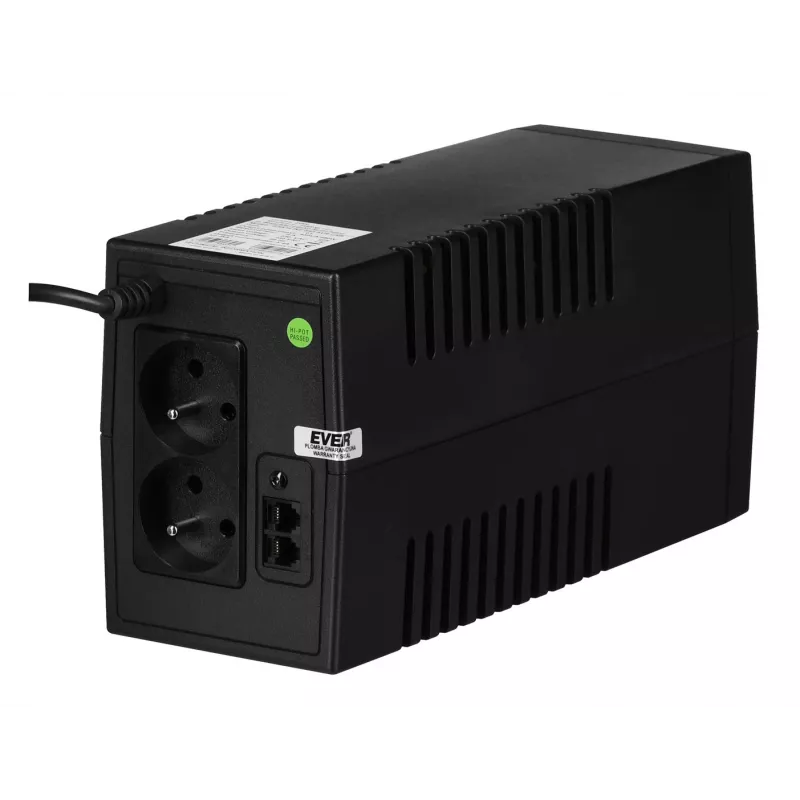 Ever EASYLINE 850 AVR USB line-interactive 0,85 kVA 480 W 2 AC-uitgangen