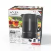Adler 1385B zwart-wit waterkoker