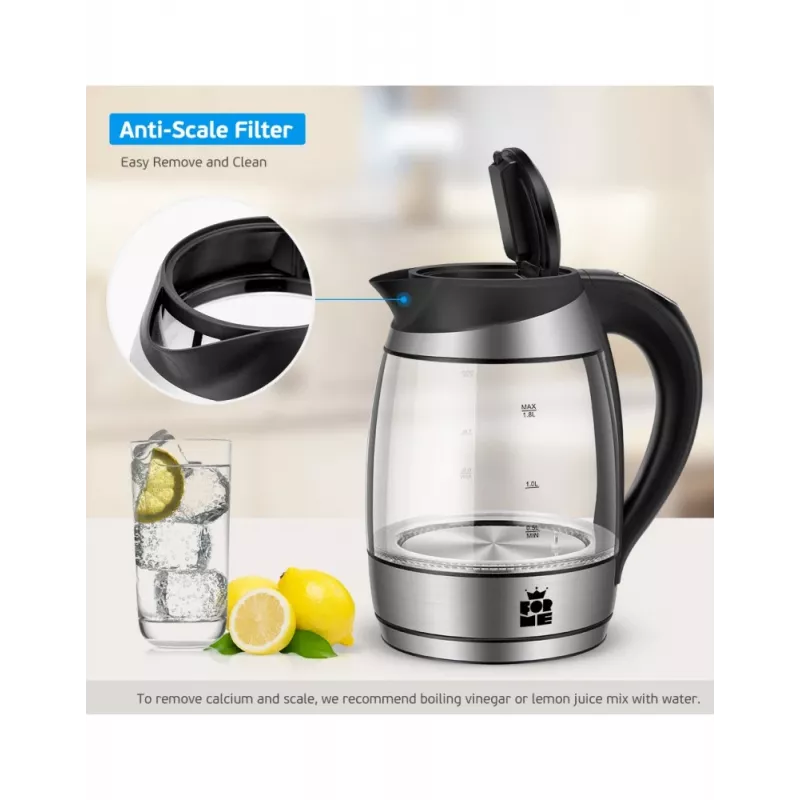 Elektrische waterkoker Forme FKG-418 1,7 l 2200 W wit