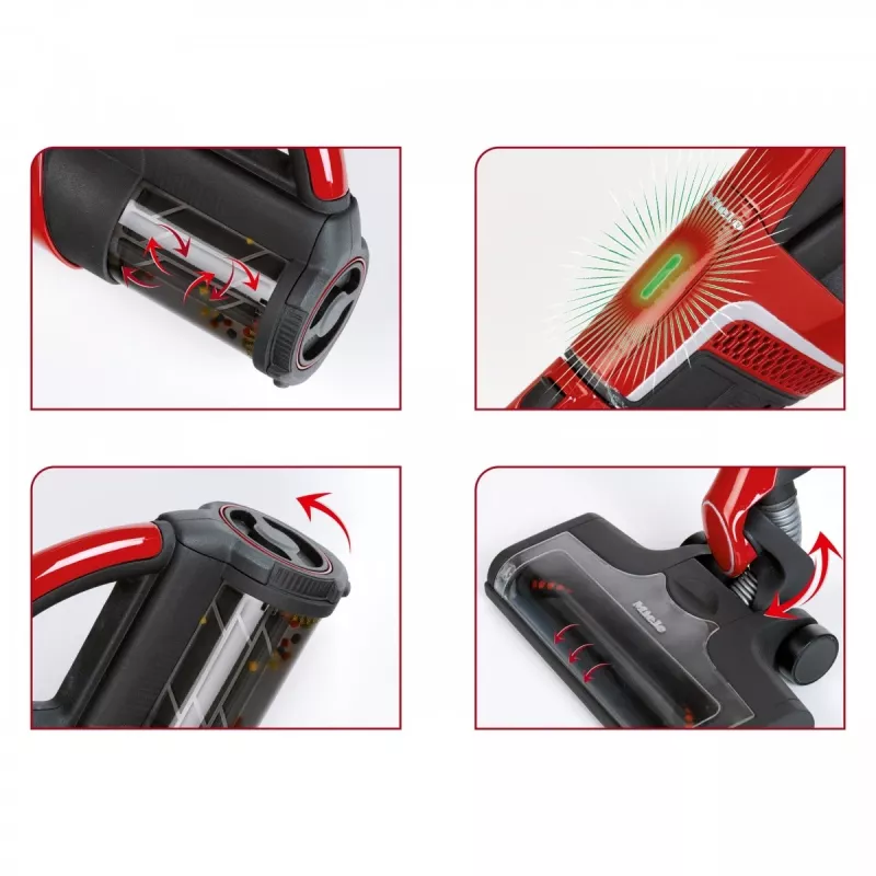 Draadloze stofzuiger KLEIN Triflex 6845 lichtgewicht constructie