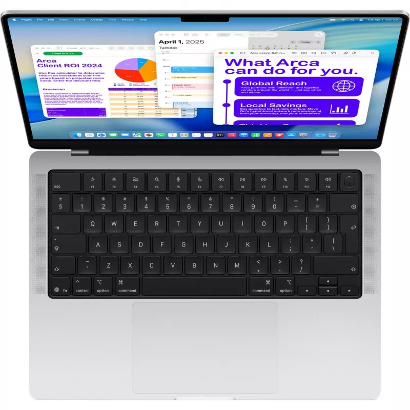 Apple MacBook Pro Space Black MDE04D/A - 35,6 cm (14 inch), M5 10-Core Chip, 10-Core GPU, 16 GB RAM, 512 GB SSD / zonder voedingsadapter