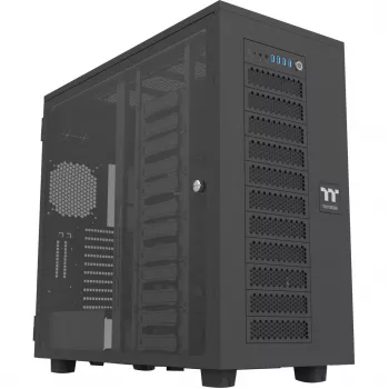 Thermaltake behuizing AX700 TG Super Tower zwart retail - Tower (CA-11B-00F1WN-00)