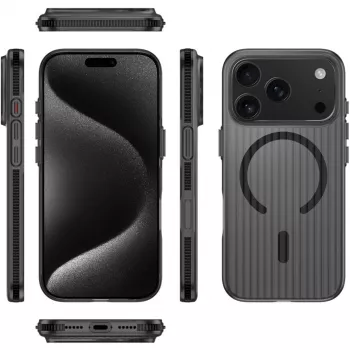 4smarts Design Case Aero voor iPhone 17 Pro, zwart (541641)