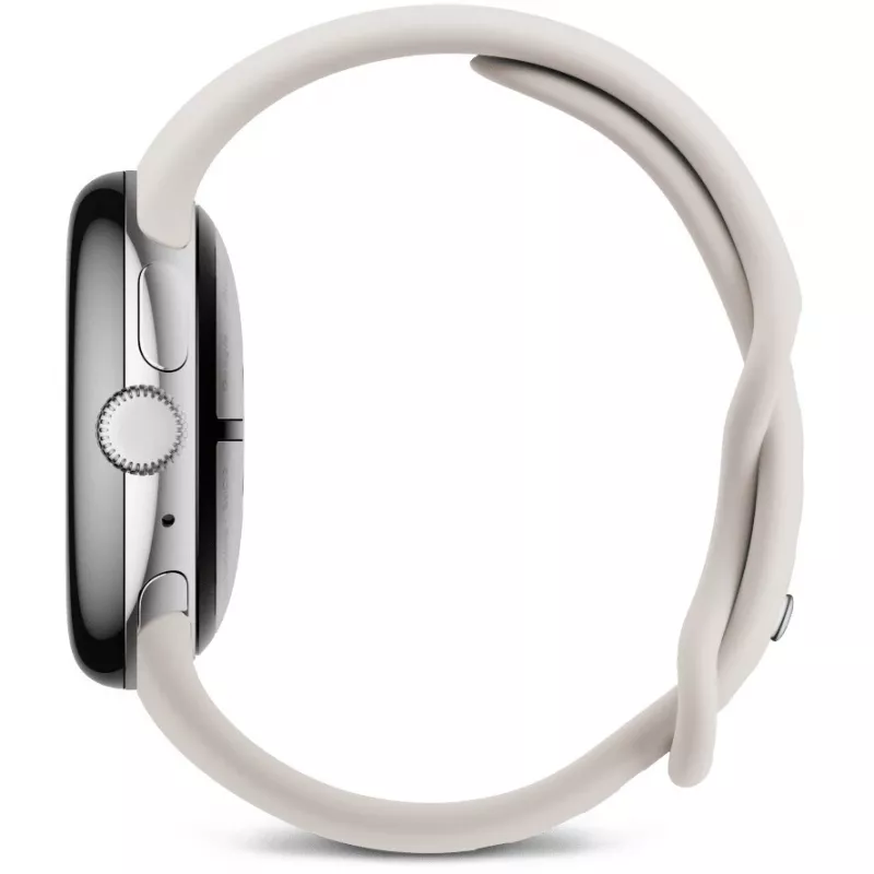 Google Pixel Watch 3 AMOLED 41 mm digitaal touchscreen zilver Wi-Fi GPS (satelliet)