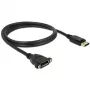 DisplayPort-kabel DeLOCK 85114 1 m M-M zwart
