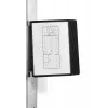 Documenten-display-carrousel wand staand A4 Durable VARIO