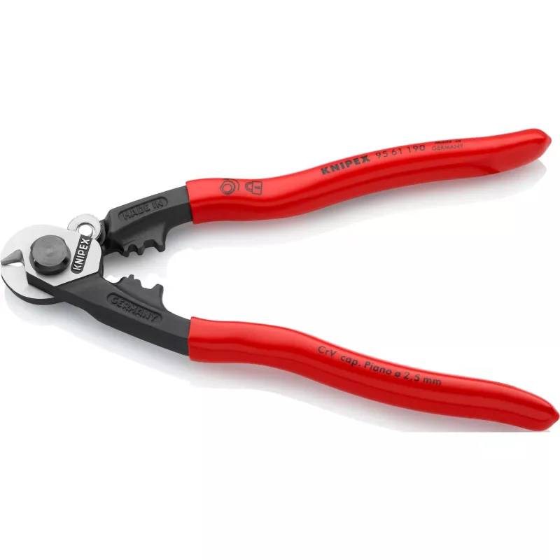 Knipex 95 61 190 draadkabelschaar, 190 mm