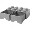 Room Copenhagen - LEGO Brick Drawers 8 - grijs (40061740) (40061740)