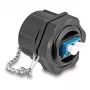 DeLOCK glasvezelstekker LC duplex singlemode IP68 waterdicht