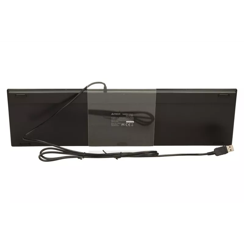 A4Tech KV-300H toetsenbord USB QWERTY zwart, grijs