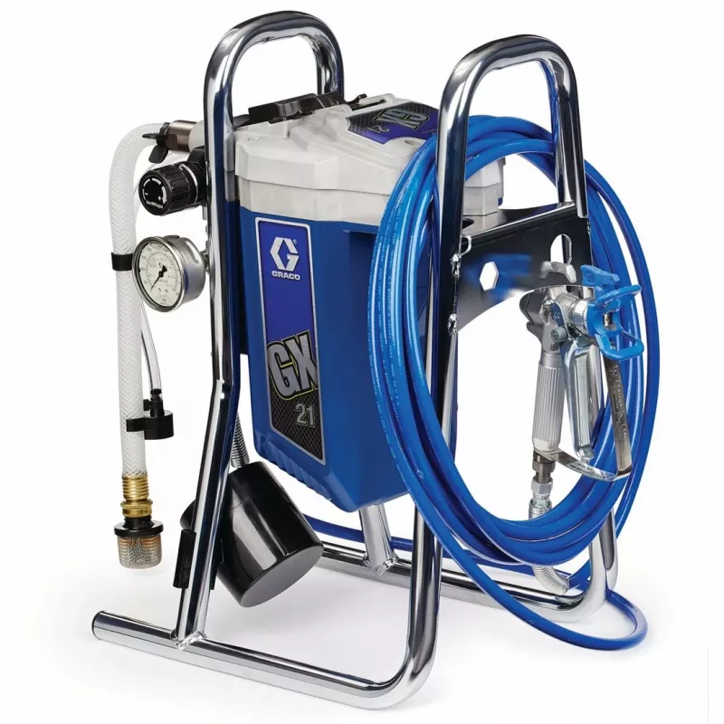 Airless verfspuit GRACO GX 21 17G183 met 0,015 inch spuitmond