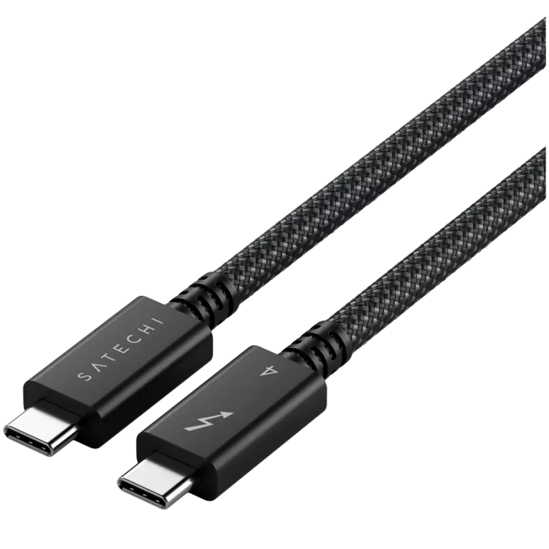 Satechi ST-YTB100K Thunderbolt-kabel 1 m 40 Gbit/s zwart