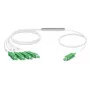 Ubiquiti UF-SPLITTER-4, 1:4 splitter, SC/APC, G.657A1, 0,9 mm, 1,5 m