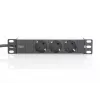 Aluminium stekkerdoos Digitus DN-95411 3 veiligheidsstopcontacten 2 m
