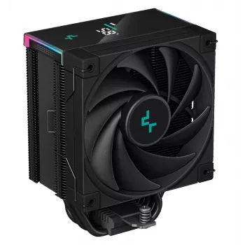 Luchtkoeler DeepCool AK500S Digital 120 mm, 5 heatpipes, PWM-ventilator, 1850 t/min, 68,99 CFM, 2,19 mmH2O, zwart