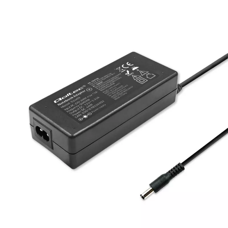 AC-voeding 40W 12V, 3,33A, 5,5x2,1