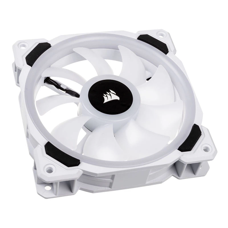 CORSAIR LL120 RGB 120mm wit PWM behuizingsventilator 3-pack